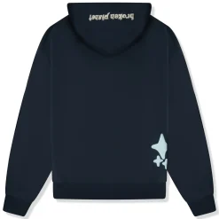 Broken Planet Market Broken Planet Into The Abyss Outer Space Blue Hoodie< Sweatshirts & Hoodies