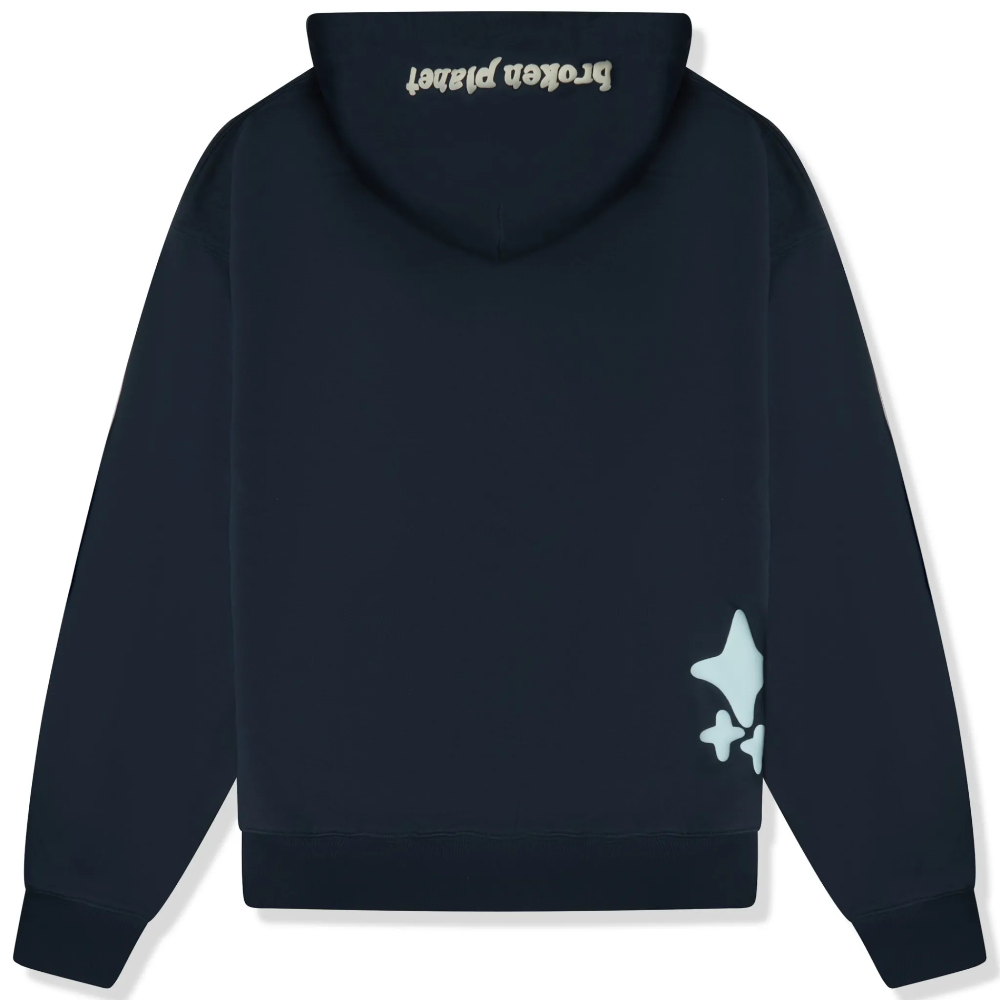 Broken Planet Market Broken Planet Into The Abyss Outer Space Blue Hoodie< Sweatshirts & Hoodies