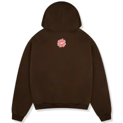 Broken Planet Market Broken Planet It Starts With Luv Mocha Brown Hoodie< Sweatshirts & Hoodies