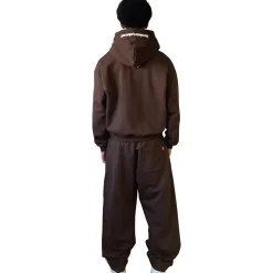 Broken Planet Market Broken Planet It Starts With Luv Mocha Brown Hoodie< Sweatshirts & Hoodies