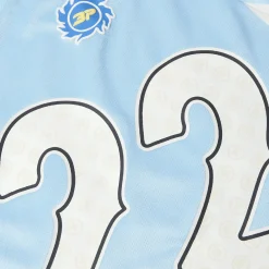 Broken Planet Market Broken Planet Light Blue Football Jersey< T-shirts