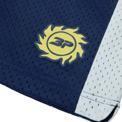 Broken Planet Market Broken Planet Mesh White Blue Shorts< Shorts