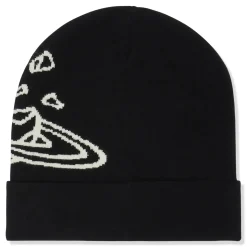 Broken Planet Market Broken Planet Midnight Black Beanie< Hats & Caps
