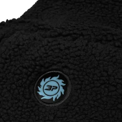 Broken Planet Market Broken Planet Midnight Black Polar Fleece< Coats & Jackets