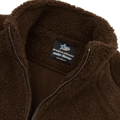 Broken Planet Market Broken Planet Mocha Polar Fleece< Coats & Jackets