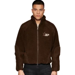 Broken Planet Market Broken Planet Mocha Polar Fleece< Coats & Jackets