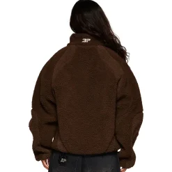 Broken Planet Market Broken Planet Mocha Polar Fleece< Coats & Jackets