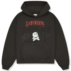 Broken Planet Market Broken Planet More Darkness Soot Black Hoodie< Sweatshirts & Hoodies