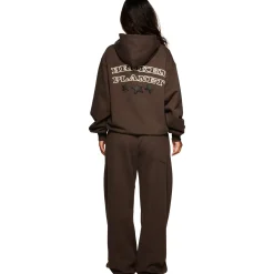 Broken Planet Market Broken Planet Out Of Service Mocha Brown Hoodie< Sweatshirts & Hoodies
