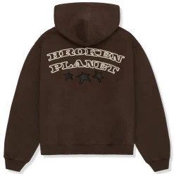 Broken Planet Market Broken Planet Out Of Service Mocha Brown Hoodie< Sweatshirts & Hoodies