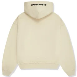 Broken Planet Market Broken Planet Outer Space Bone White Zip-Up Hoodie< Sweatshirts & Hoodies