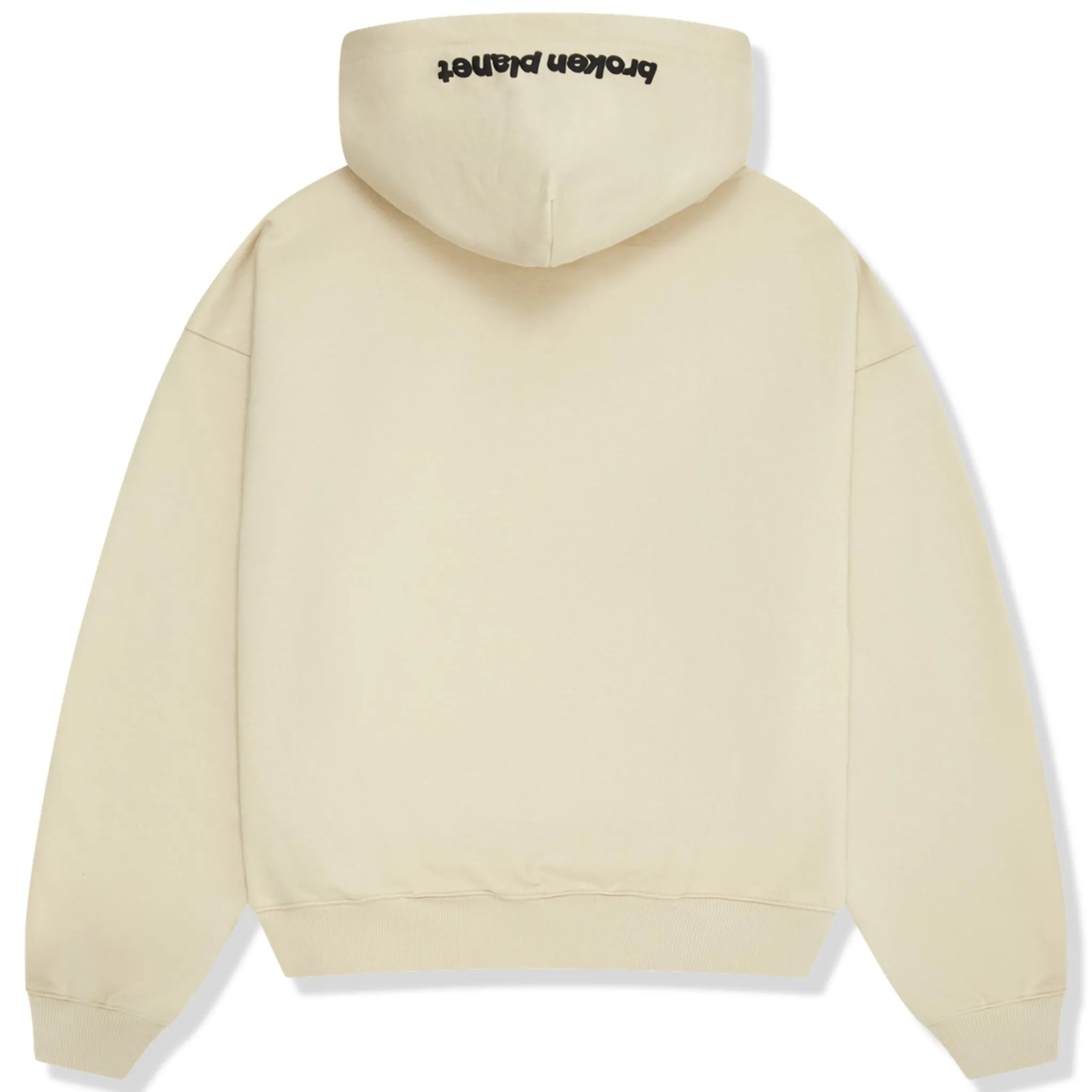 Broken Planet Market Broken Planet Outer Space Bone White Zip-Up Hoodie< Sweatshirts & Hoodies