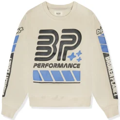 Broken Planet Market Broken Planet Performance Bone White Crewneck< Sweatshirts & Hoodies
