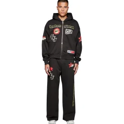 Broken Planet Market Broken Planet Performance Zip-Up Soot Black Hoodie< Sweatshirts & Hoodies