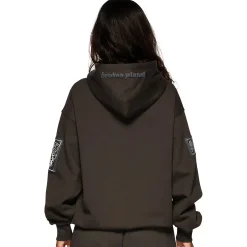 Broken Planet Market Broken Planet Repair Services Soot Black Hoodie< Sweatshirts & Hoodies
