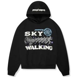 Broken Planet Market Broken Planet Sky Walking Midnight Black Hoodie< Sweatshirts & Hoodies