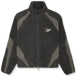 Broken Planet Market Broken Planet Soot Black Polar Fleece< Coats & Jackets