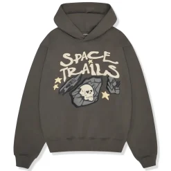 Broken Planet Market Broken Planet Space Trails Beluga Grey Hoodie< Sweatshirts & Hoodies