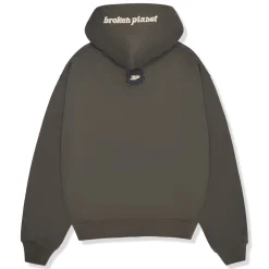 Broken Planet Market Broken Planet Space Trails Beluga Grey Hoodie< Sweatshirts & Hoodies