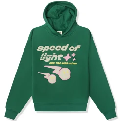 Broken Planet Market Broken Planet Speed Of Light Hoodie Malachite Green< Sweatshirts & Hoodies