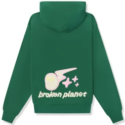 Broken Planet Market Broken Planet Speed Of Light Hoodie Malachite Green< Sweatshirts & Hoodies