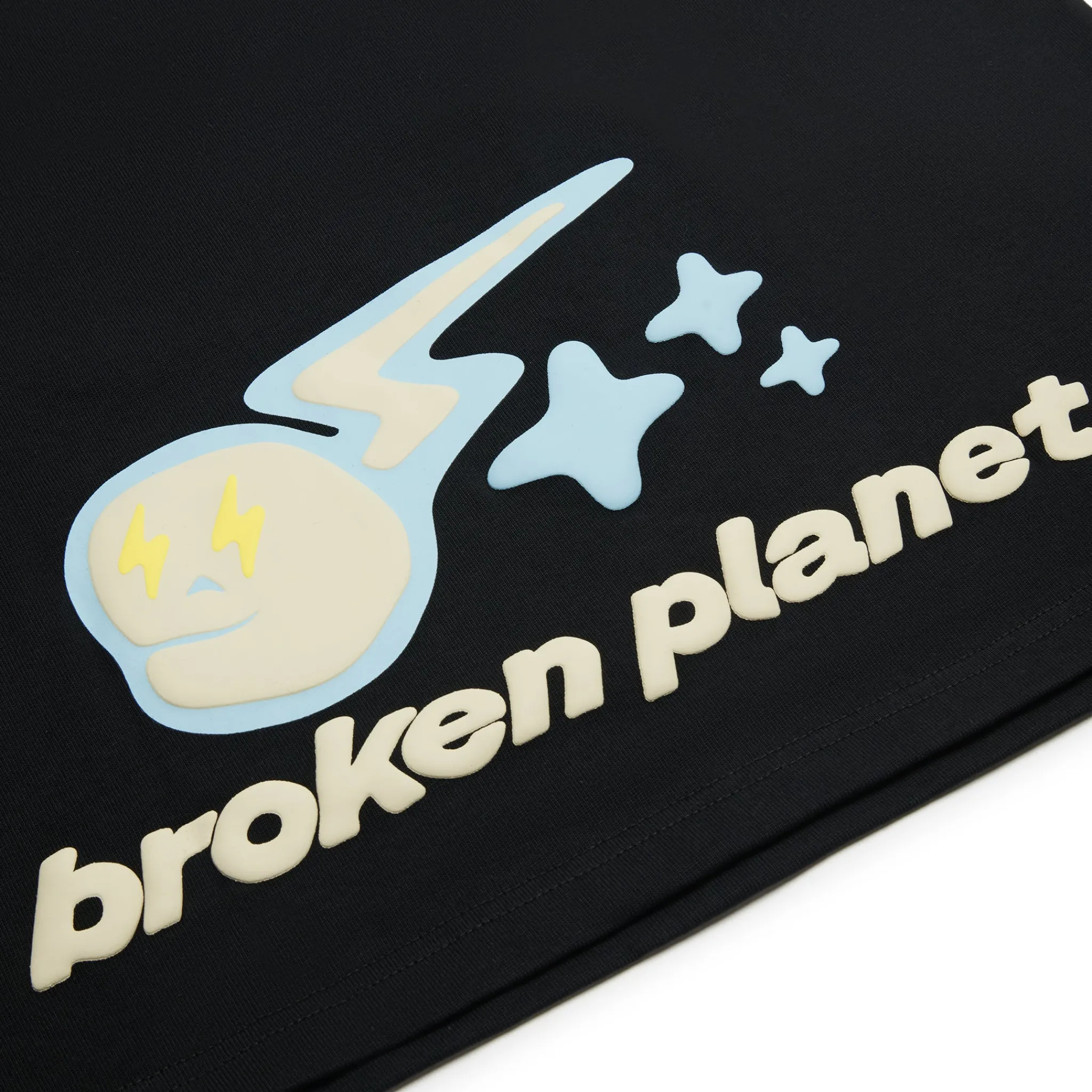 Broken Planet Market Broken Planet Speed of Light Midnight Black T Shirt< T-shirts