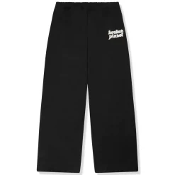 Broken Planet Market Broken Planet Straight Leg Midnight Black Sweatpants< Bottoms|Sweatpants