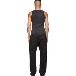 Broken Planet Market Broken Planet Straight Leg Soot Black Sweatpants< Bottoms|Sweatpants