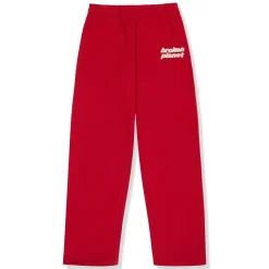 Broken Planet Market Broken Planet Straight Leg Ruby Red Sweatpants< Bottoms|Sweatpants