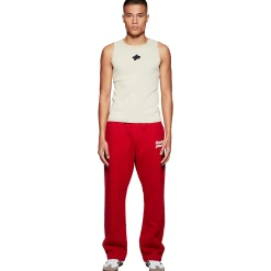 Broken Planet Market Broken Planet Straight Leg Ruby Red Sweatpants< Bottoms|Sweatpants