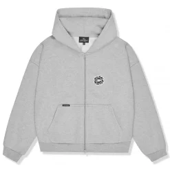Broken Planet Market Broken Planet Sun Heather Grey Zip-Up Hoodie< Sweatshirts & Hoodies