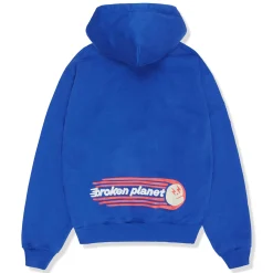Broken Planet Market Broken Planet The Future Is Here Deep Blue Hoodie< Sweatshirts & Hoodies