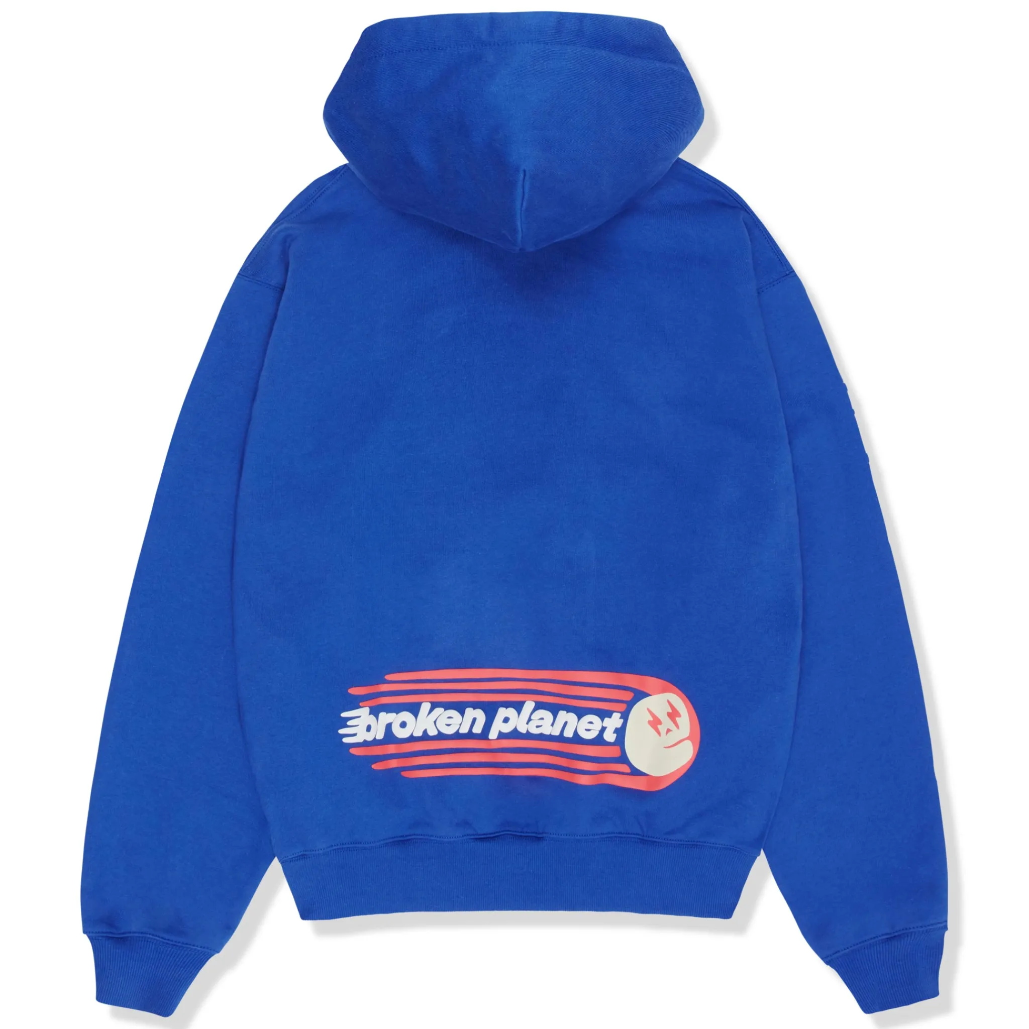Broken Planet Market Broken Planet The Future Is Here Deep Blue Hoodie< Sweatshirts & Hoodies