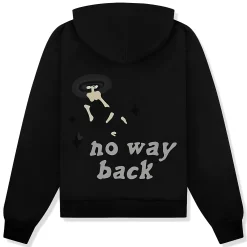 Broken Planet Market Broken Planet Trapped In Time Soot Black Hoodie< Sweatshirts & Hoodies