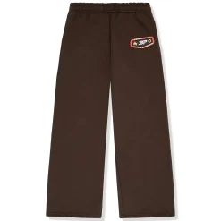 Broken Planet Market Broken Planet Wide Leg Out Of Service Mocha Brown Sweatpants< Bottoms|Sweatpants