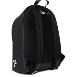 Burberry Coordinates Print Nylon Black Backpack< Bags|Backpacks