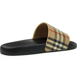 Burberry Furley Beige Slides< Sandals & Slides