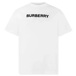 Burberry Harriston White T Shirt< T-shirts