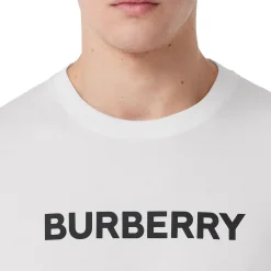Burberry Harriston White T Shirt< T-shirts