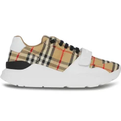 Burberry Vintage Check Cotton Sneaker< Designer Trainers