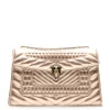 Bvlgari Serpenti Nappa Leather Bag Gold< Cross Body Bags|Bags
