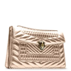 Bvlgari Serpenti Nappa Leather Bag Gold< Cross Body Bags|Bags