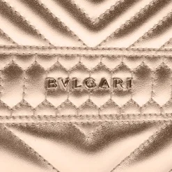 Bvlgari Serpenti Nappa Leather Bag Gold< Cross Body Bags|Bags