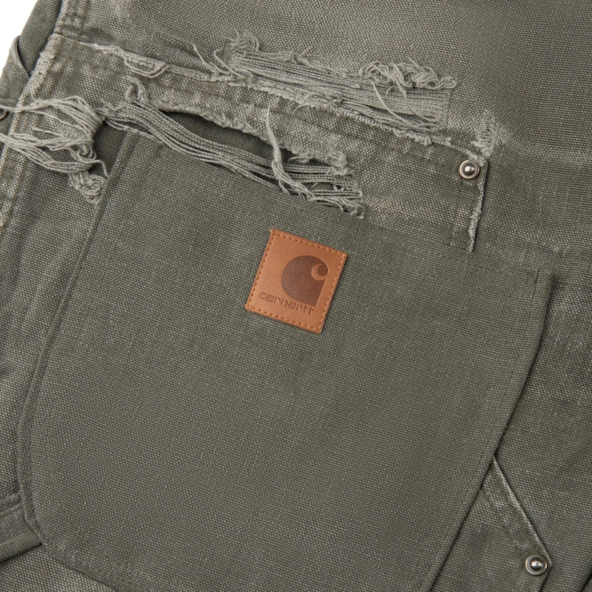 Carhartt Carpenter Green Shorts< Shorts