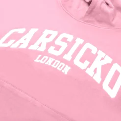 Carsicko London Pink Hoodie< Sweatshirts & Hoodies