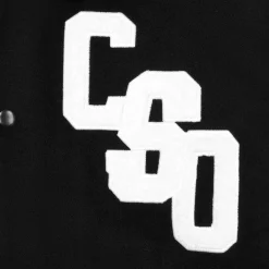 Carsicko Racing Club Black Varsity Jacket< Coats & Jackets