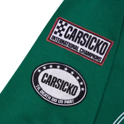 Carsicko Racing Club Green Hoodie< Sweatshirts & Hoodies