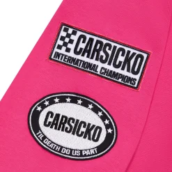 Carsicko Racing Club Pink Hoodie< Sweatshirts & Hoodies