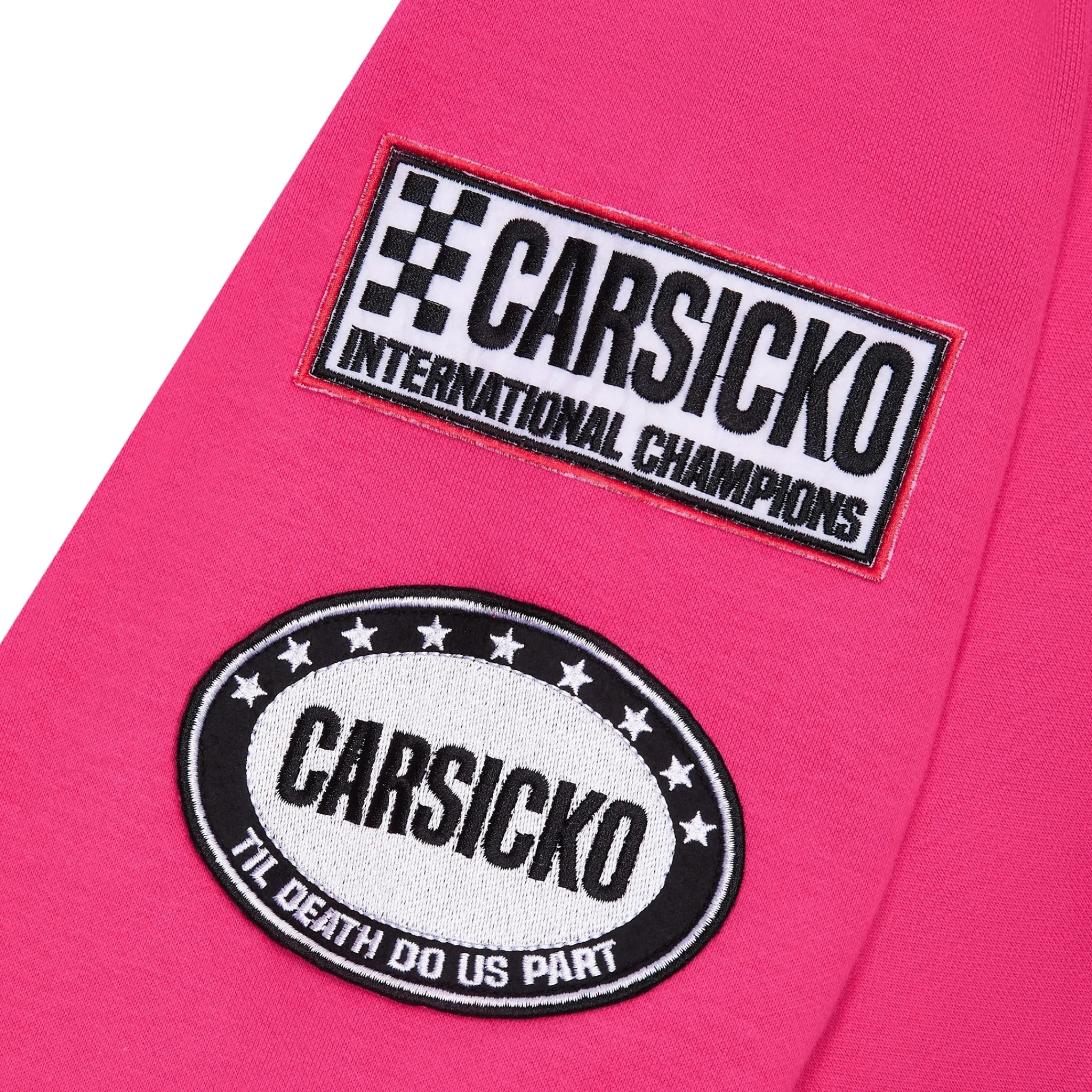 Carsicko Racing Club Pink Hoodie< Sweatshirts & Hoodies