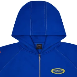 Carsicko Racing Club Zip-Up Blue Hoodie< Sweatshirts & Hoodies